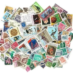 The World Stamp 100pcs A Lot Good Condition with Post Mark Postage Stamps Brand Collecting New Arrival