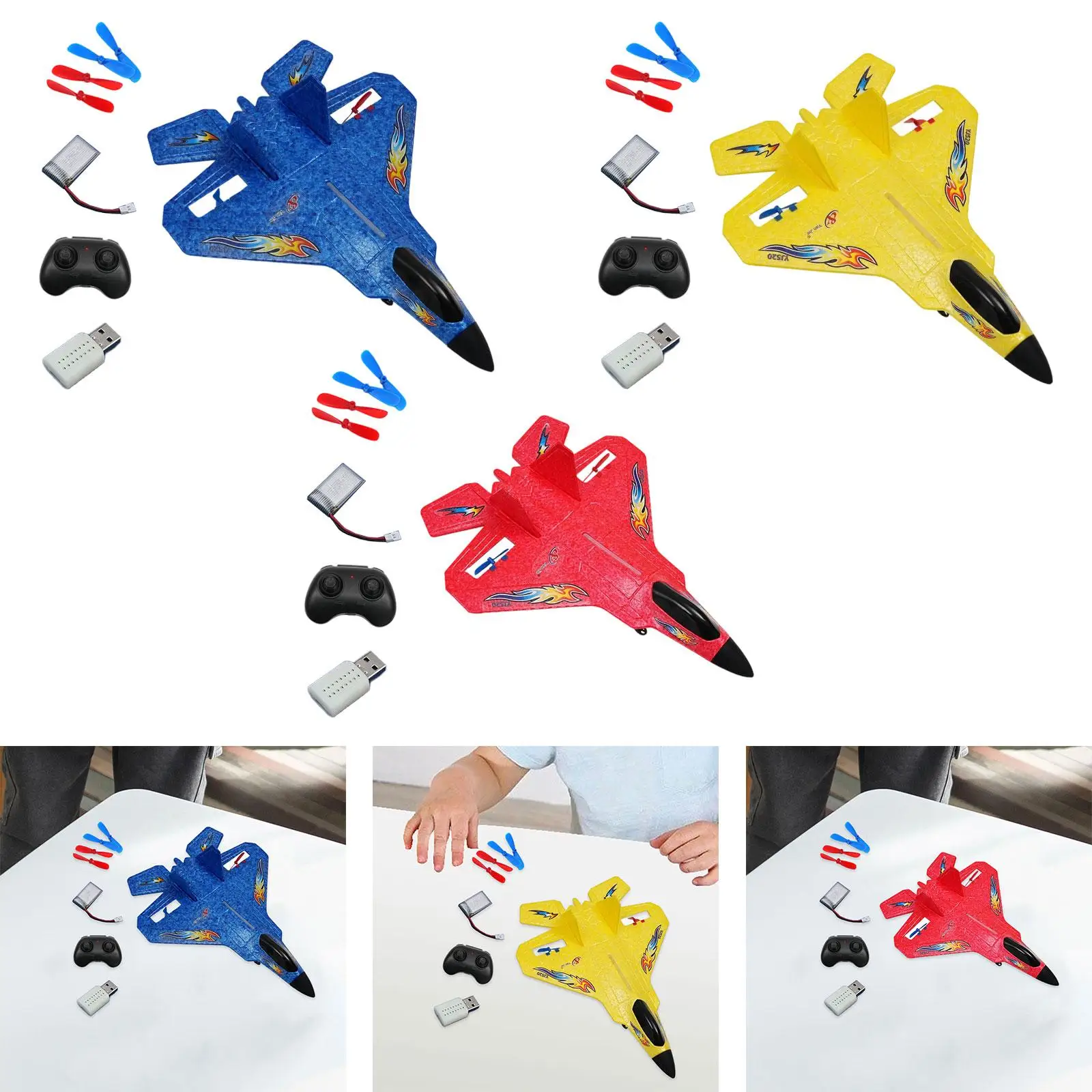 Foam RC Airplane Toy Rechargeable Remote Control Plane with Gyro Night Flight LED Glider for Children Adult Training Foam RC Airplane Toy Rechargeable Remote Control Plane with Gyro Night Flight LED Glider for Children Adult Training