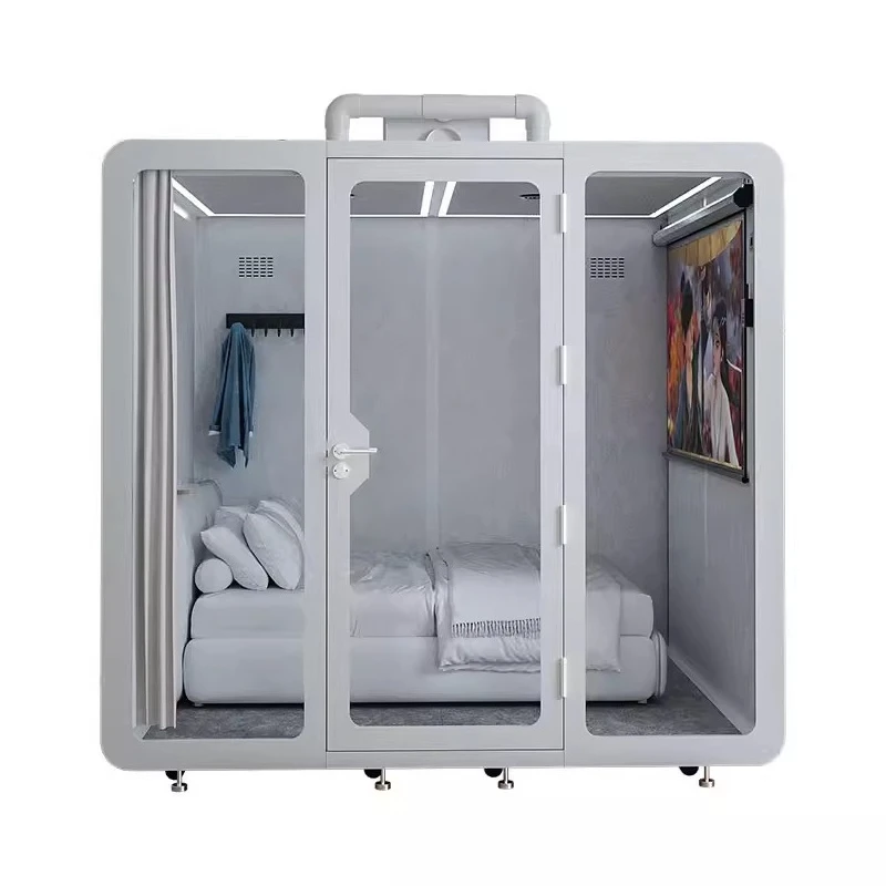 

Sound insulation sleeping compartment, home sleeping recording studio, mobile phone booth, silent cabin shelf