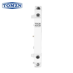 TOMZN O+F Auxiliary Contactor for TOCT1 Househould AC contactor 2NO or 1NO 1NC