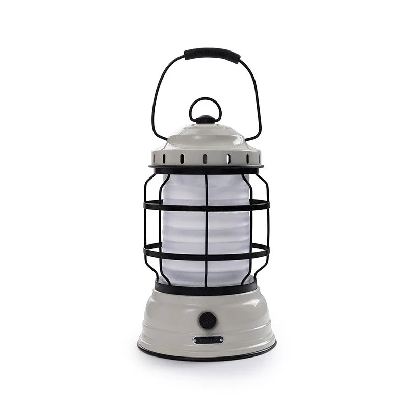 Outdoor tent light retro camping main light camping LED rechargeable forest lantern