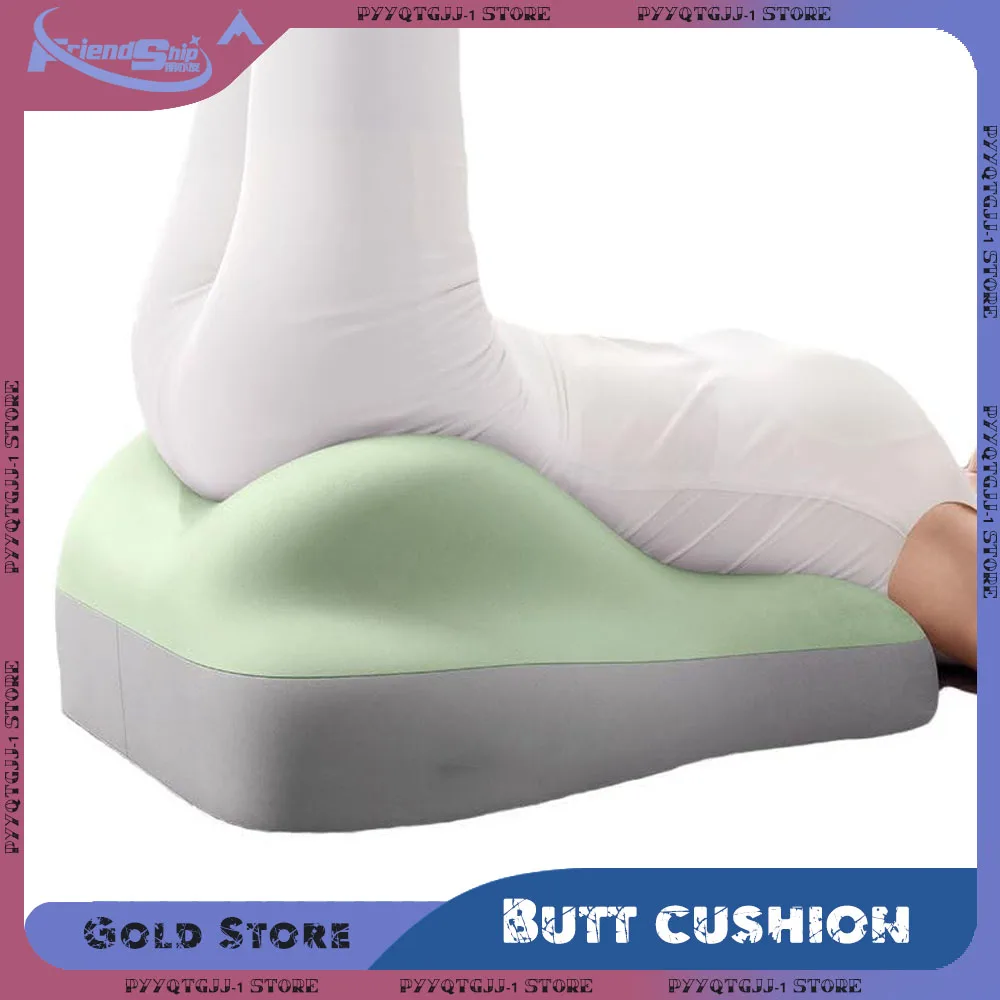 Butt Cushion for s Lumbar Support Pillow Orthopedic Memory Foam Thickened Hip Seat Pad Sitting Lying Bed Car Rest Pillow