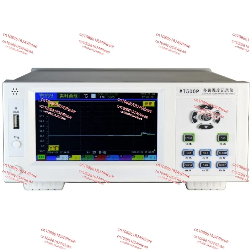 Multi-channel temperature curve recorder Multi-channel patrol detection Multi-point thermocouple temperature rise MT500P/X