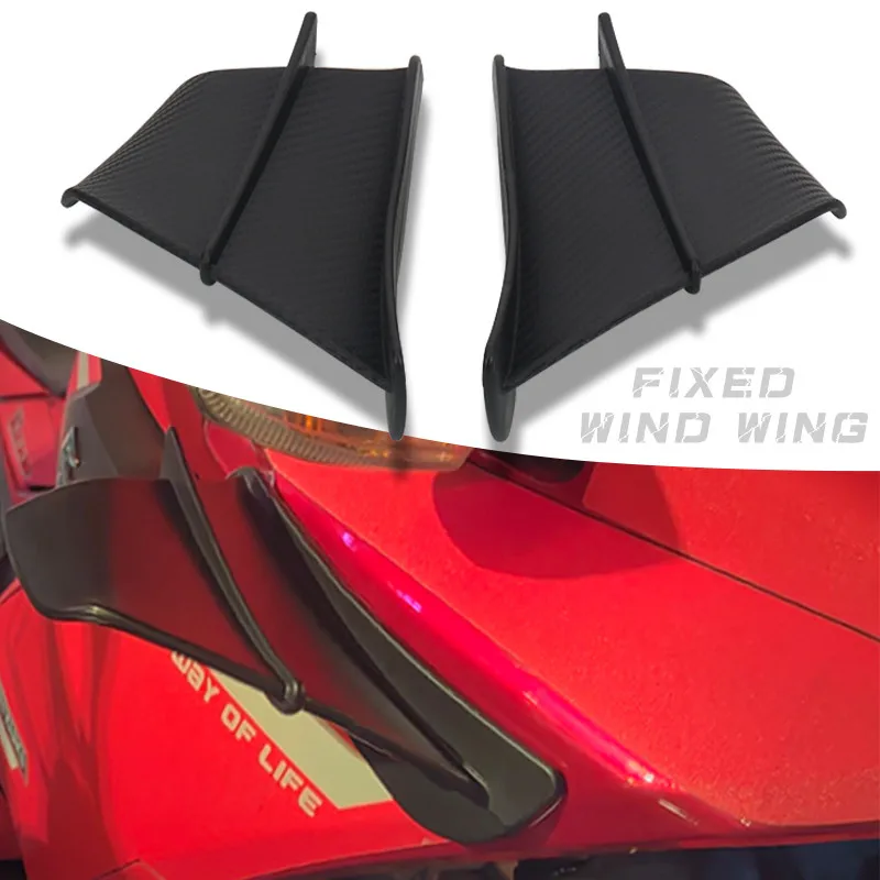 

Motorcycle Aerodynamic Wing Kit Fixed Winglet Fairing Wing Fit For S1000RR S1000R S1000XR HP4 R1200GS R1250GS ADV F900R F900XR