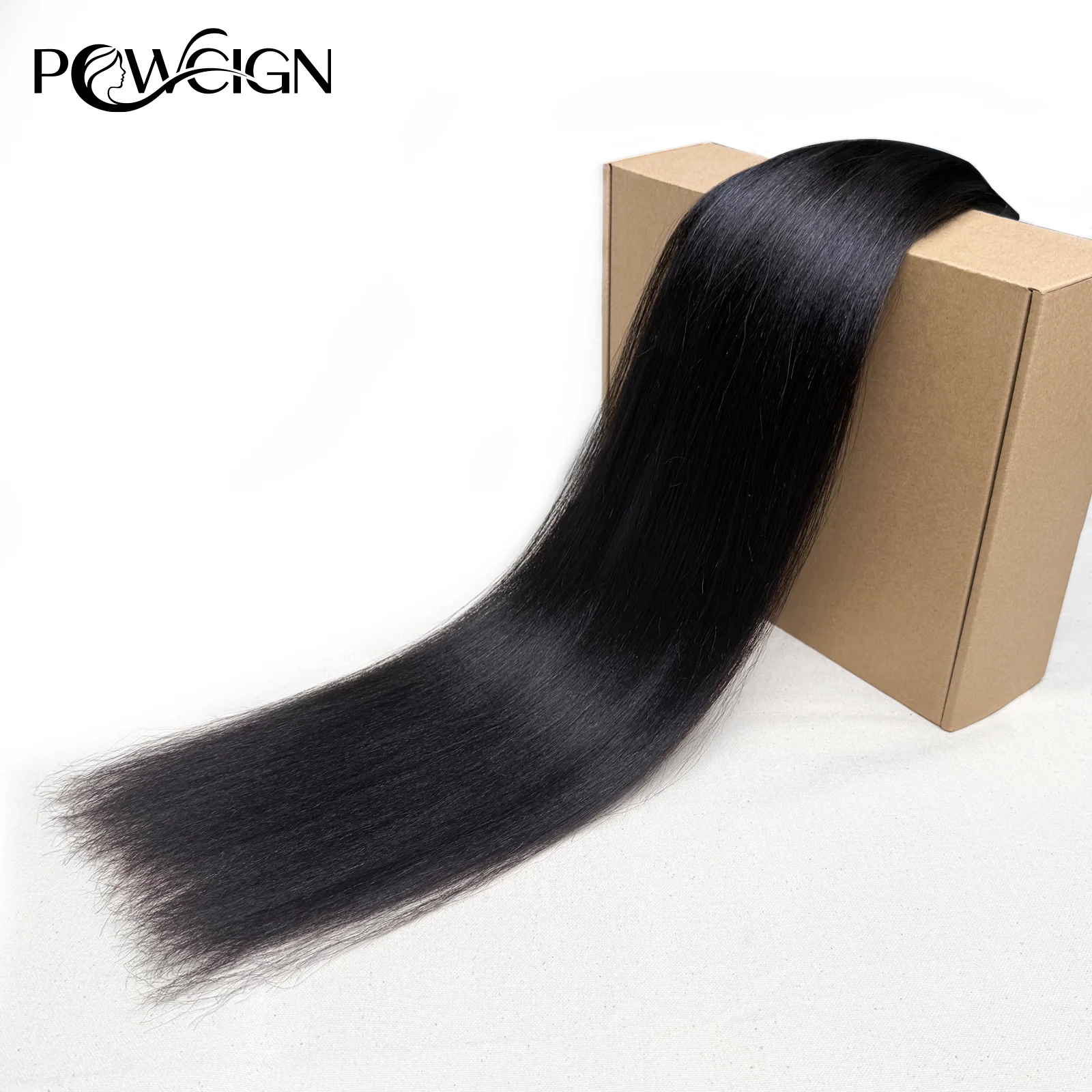 

Yaki Straight 100% Remy Clip Ins Human Hair 110g Human Hair Extension To PU Clips Seamless Double Weft For Daily Party Wedding