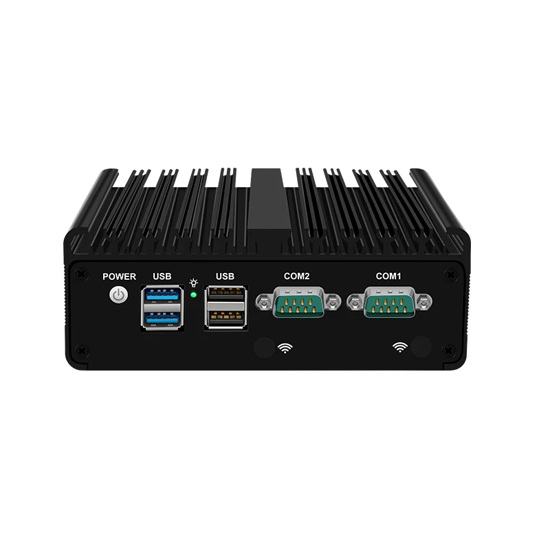 4x i226-V 2.5G LAN Fanless Mini PC Intel J4125 N100 Desktop Computer Zachte Router NVMe HDMI DP AES-NI OPNsense Win11 Friewall