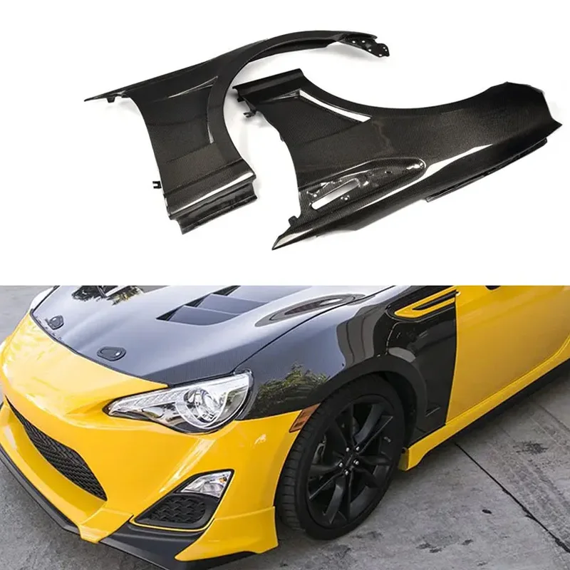 

Carbon Fiber Door Fenders For Toyota Scion FRS GT86 GTS FT86 BRZ Auto Parts Molding Spoiler Cover Trim Body Side Panels Fender