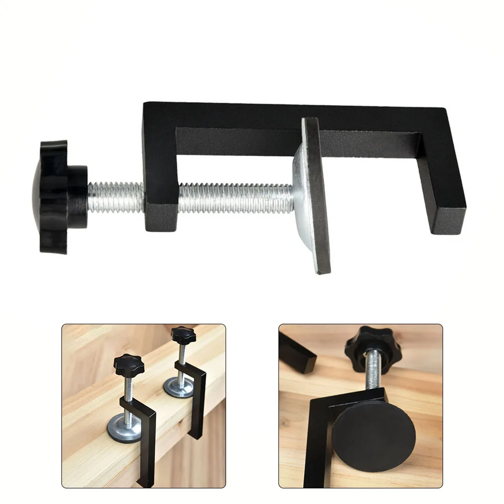 Abrazadera C invertida para carpintería, herramienta de perforación de corte de plástico y madera, herramientas manuales, mejoras para el hogar, 10mm-57mm, 1 unidad