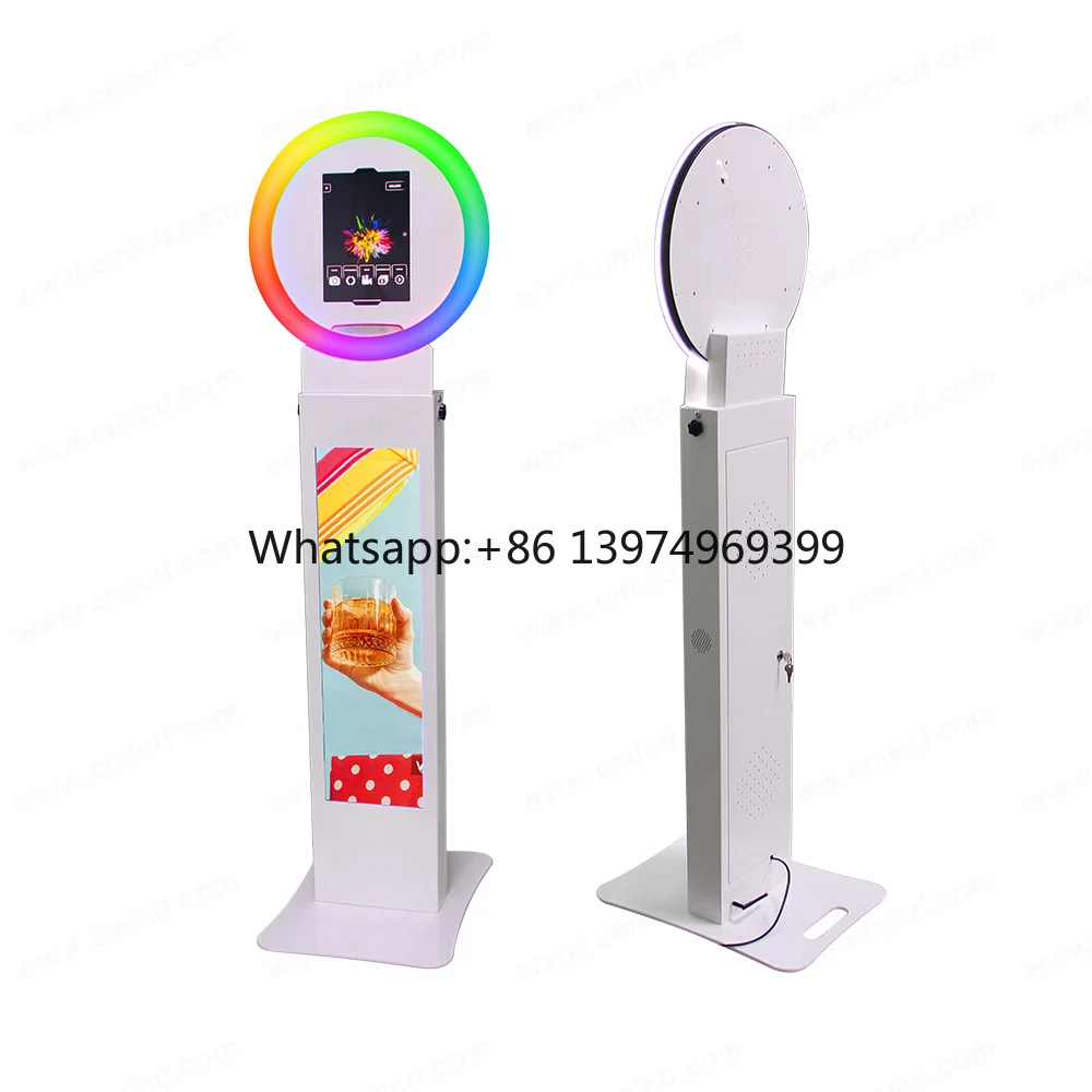 Cheap Photo Booth Price Portable Tablet Photo booth Lcd Display Advertising Screen self service ipad photo booth machine
