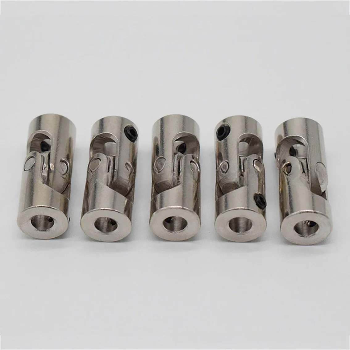 2/2.3/3/3.175/4/5-10mm Universal Joint Coupling High Torque Motor Connecting Rod Variable Diameter Conversion Rigid Shaft Sleeve