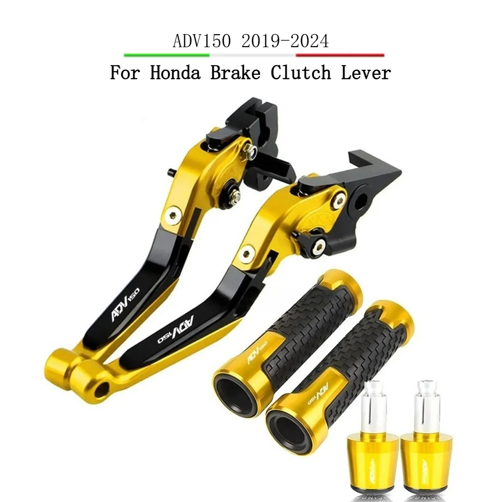 

For Honda ADV150 ADV 150 2019-2024 Clutch Lever Brake Lever Set Foldable Adjustable Handle Levers Motorcycle Accessories Parts