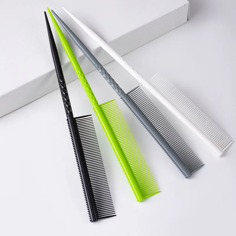 1 مجموعة تصفيف الشعر صبغ الشعر قبعات مع السنانير المعدنية قابلة لإعادة الاستخدام المهنية الحلاق مشعر وأشار الذيل تصفيف أمشاط اكسسوارات #3