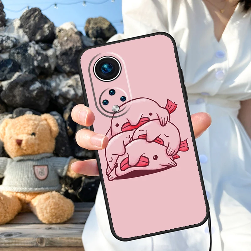 Blobfish Case For Honor Magic 6 Pro 90 70 50 Magic 5 Lite X6 X7 X8 X9 X6a X7a X8a X9a X8b X9b Cover