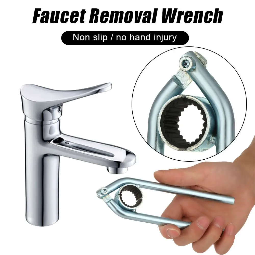 Faucet Bubbler Tap Wrench Wash Basin Fliter Nozzle Remove Screw Tool Faucet Aerator Repair Installation Spanner