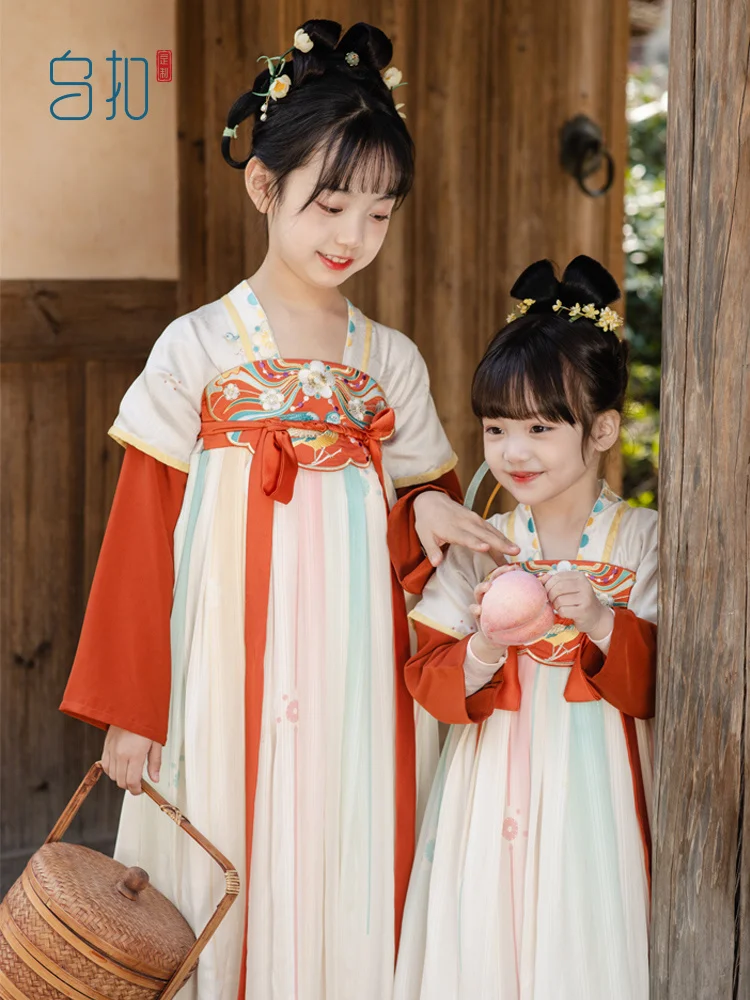 Chinesische traditionelle Hanfu Kostüm Frau alte Han Dynastie Kleid orientalische Prinzessin Kleid Dame Eleganz Tang Dynastie Tanz tragen