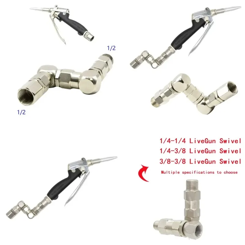 

Hot saleHigh Pressure 550 bar Z-Swivel 1/4" 3/8" 1/2" NPT 360 Degree with OEM Customization Support