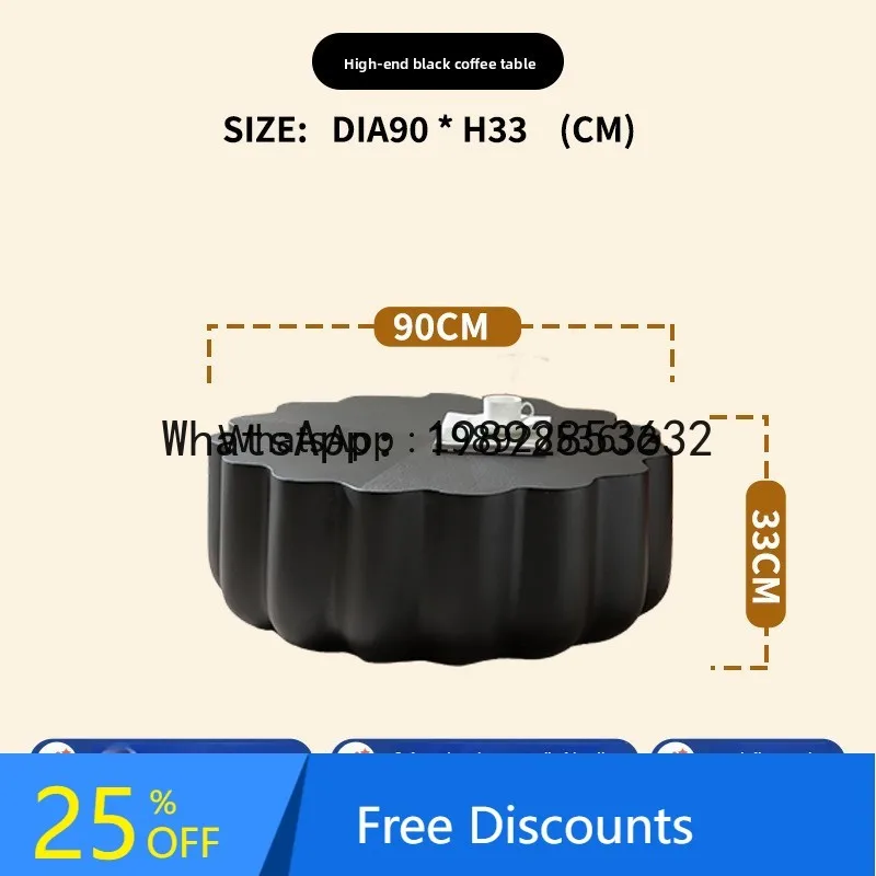 

DF Italian Minimalist Vintage Style Petal Coffee Room Home Use Irregular Shape High-end Modern Simple Art Design