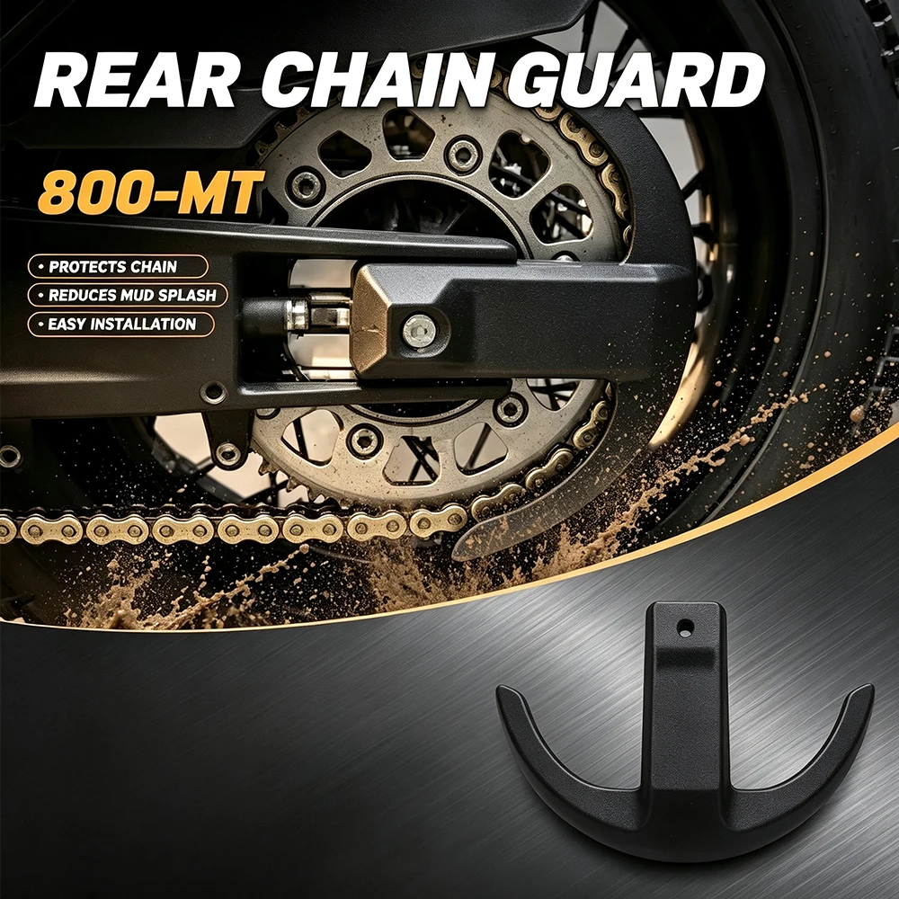 For CFMOTO 800-MT 800 MT (All Versions) Motorcycle Accessories Chain Guard Protection Cover VSTROM Rear Sprocket Protector