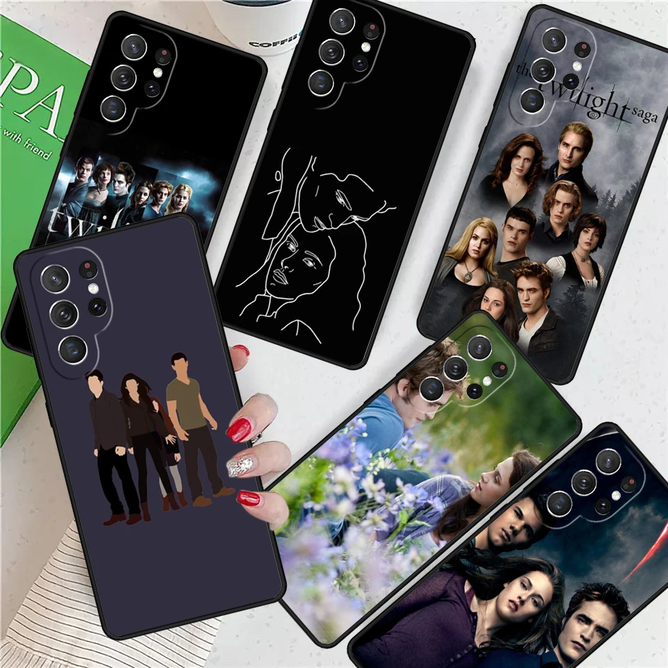 Film Twilight For Samsung Galaxy S24 Ultra S21 S22 S8 S9 S10E Note 10 20 Plus FE S23 Phone case Cover Coque