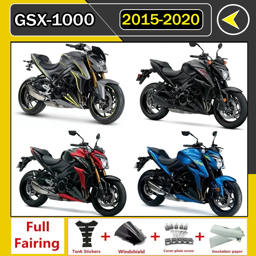 

GSX-S GSXS 1000 Fairings for Suzuki GSX-S1000 GSXS1000 2015-2020 Motorcycle Injection Mold Painted Bodywork Kit Accessories Sets