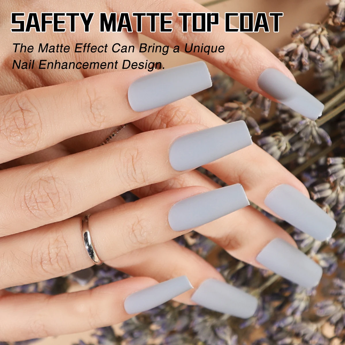 Hassleless 15ml Velvet Matte Top Coat — UV Gel Polish (Soak-Off) — Create a Premium, High-End Nail Finish — Professional Nail La image 3