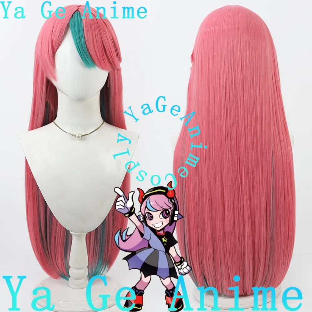 Ya Ge Anime Store Apex Selly Halloween شعر مستعار تأثيري أنيمي عرض الواقع لعبة لعب الأدوار شعر مستعار يستخدم لحفلات الرقص أنيمي #1