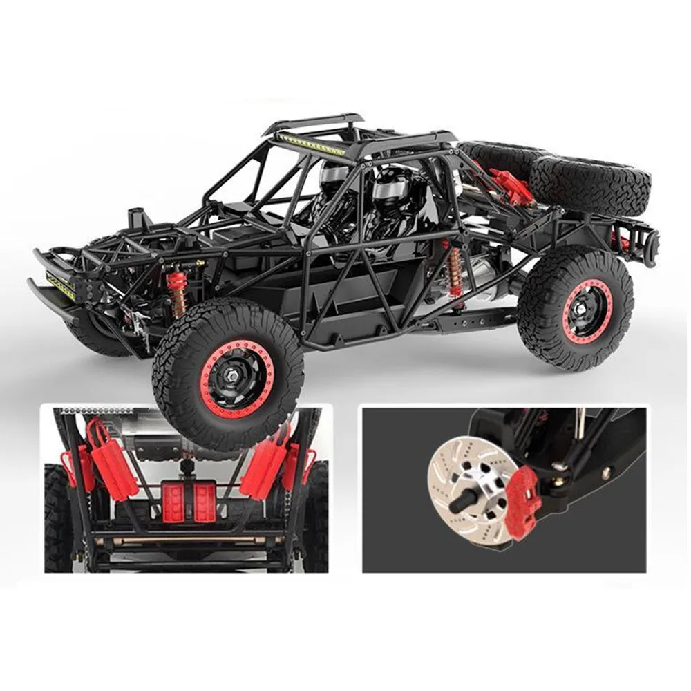 UDIRC 1002 1002SE RTR 1/10 2.4G 4WD 60km/h RC Car Brushless Short Course Truck LED Light Gyro All Terrain Desert Off Road Truck