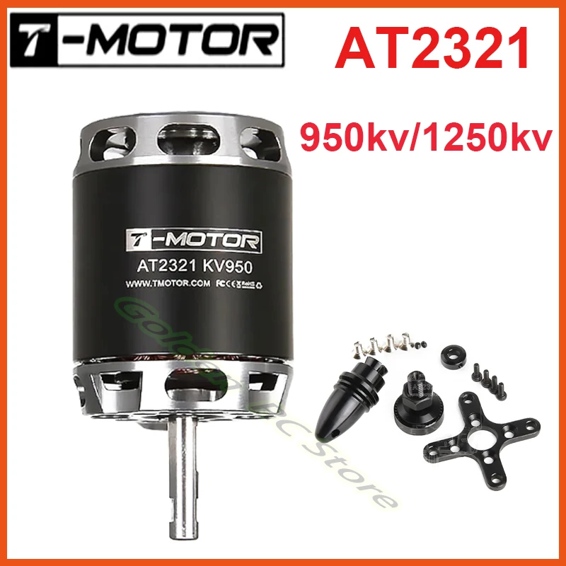 

T-HOBBY T-MOTOR AT2321 Long Shaft 950/150KVBrushless Motor For Long pallet VTOL fixed Wing UAV Mapping Monitoring Delivery Drone