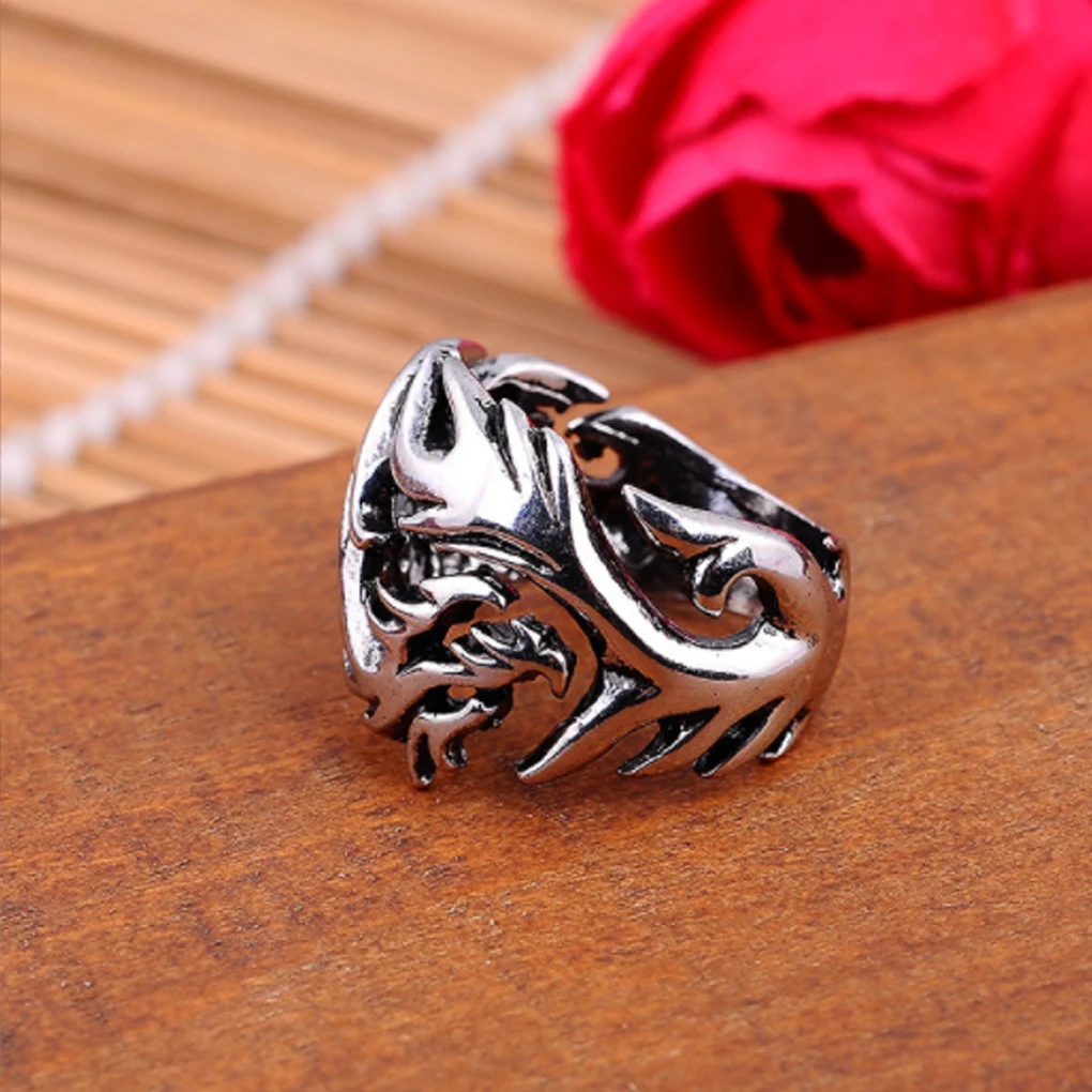 Man Opening Ring Adjustable Wedding Festival Party Date Work Beach Date Hiphop Rock Street Decoration Jewelry for