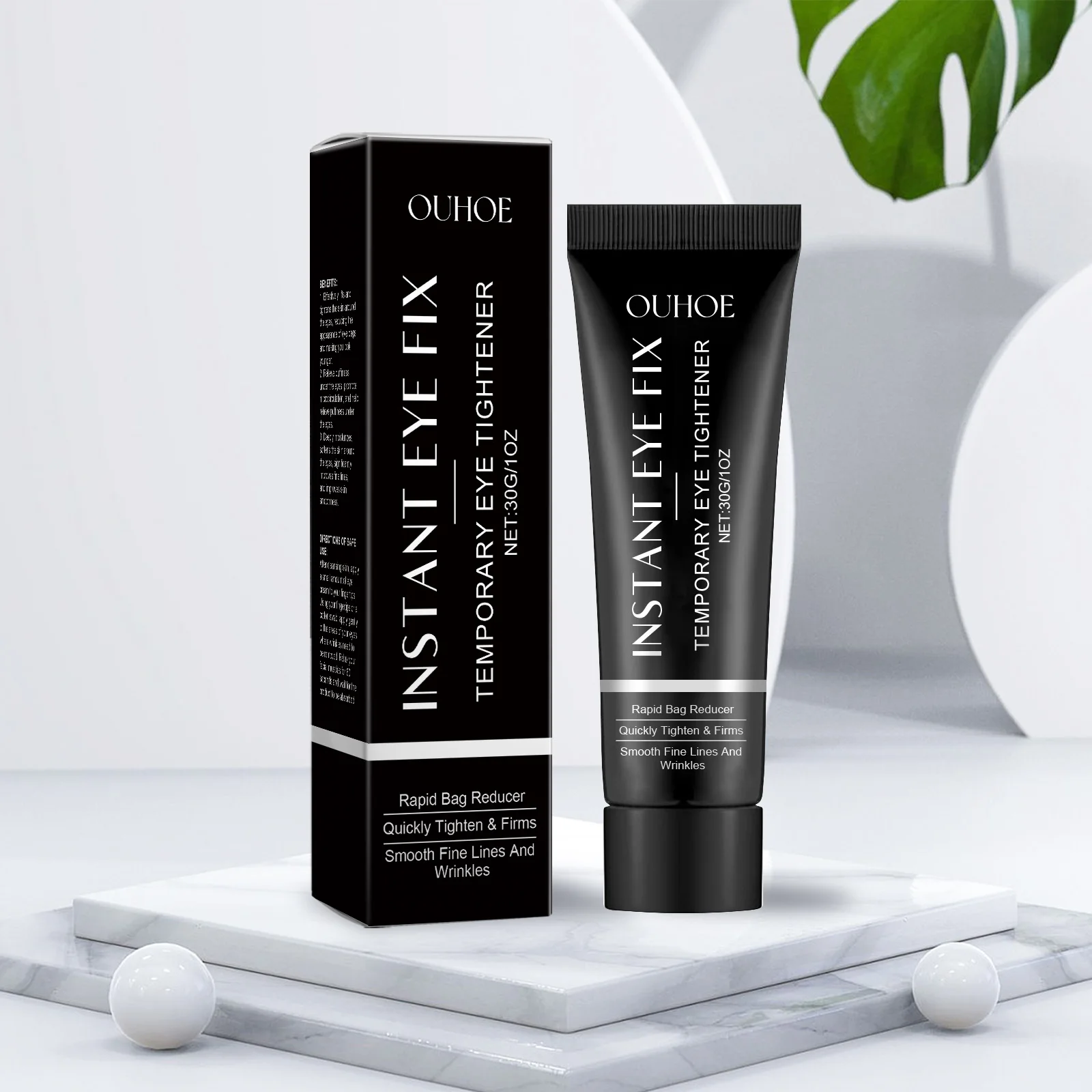 

"Instant Eye Fix Temporary Tightener - 30g | Rapid Puffiness Reducer & Anti-Wrinkle| Quick-Firming Eye Serum for Smooth, Lifted