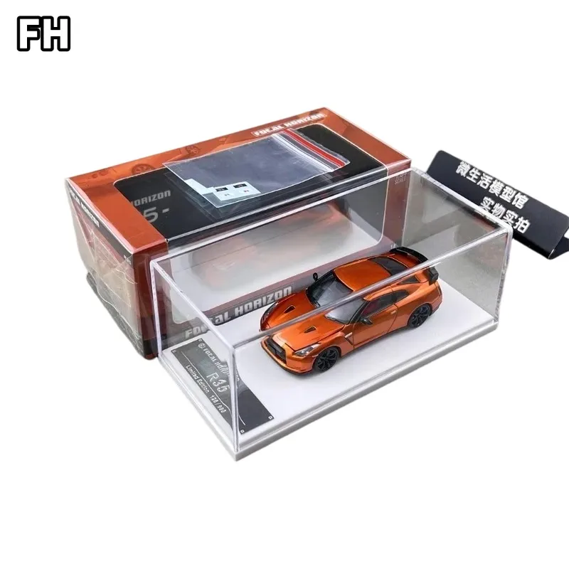 

FH 1:64 Nissan GT-R R35 Cast Aluminum Alloy Car Model, Boys' Holiday Gift Toy, Adult Collection Decoration Item.