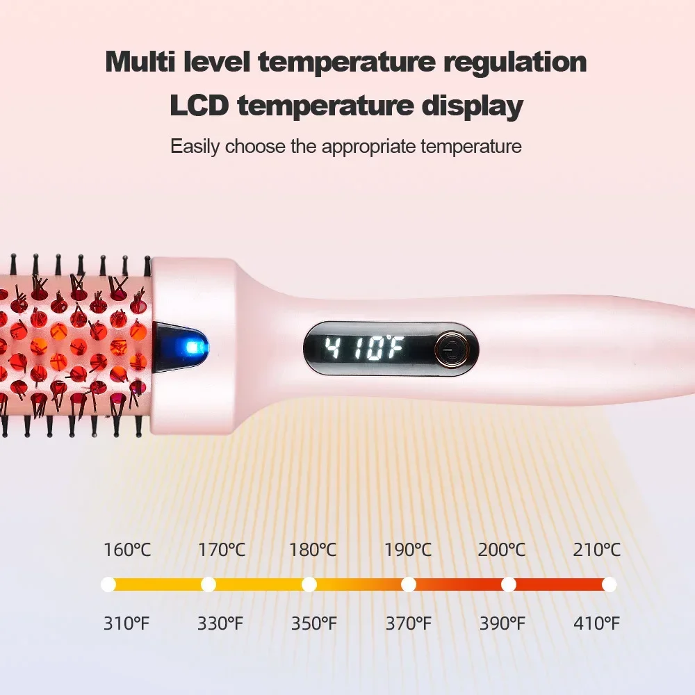 High quality   Infrared Curling Comb, Straight Hair Comb, Curling Iron, Short Hair, Household Electric Curling Iron
