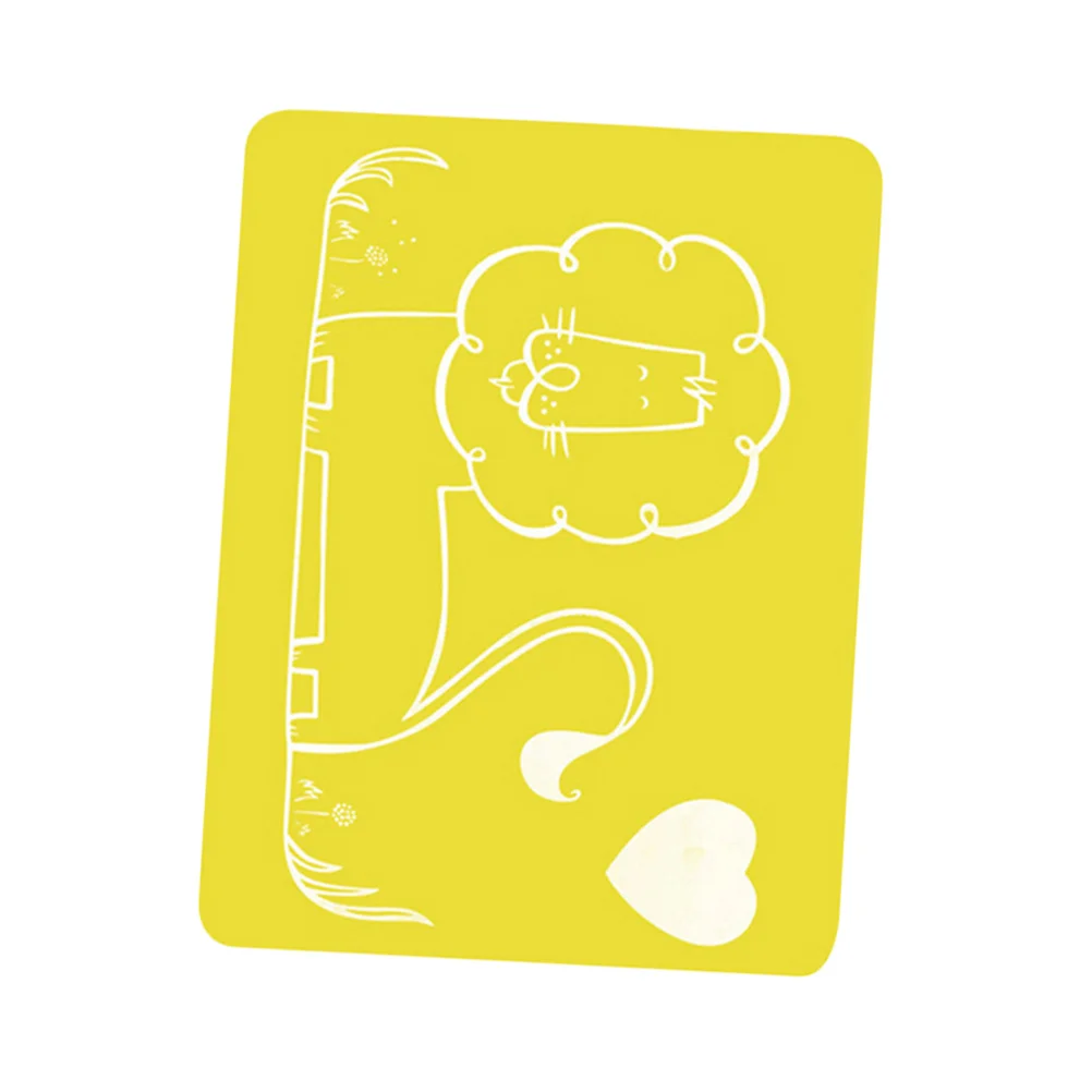 

Silicone Table Mat 40x30cm Placemats Non-Slip Flexible Eco-Friendly Animal Design Dinnerware Protector for Home Travel