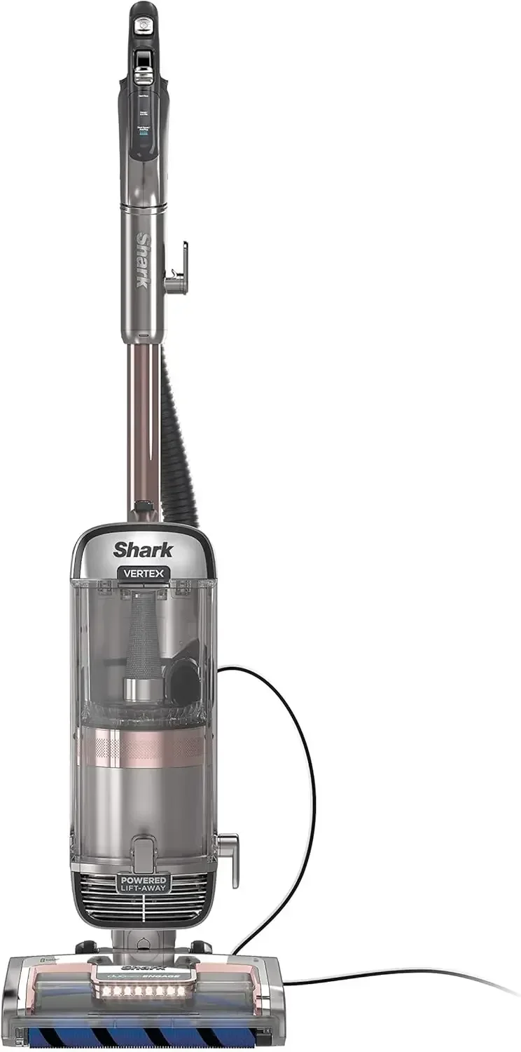 Shark AZ2002 Vertex Powered Lift-Away Upright Vacuum with DuoClean PowerFins, Self-Cleaning Brushroll, Large Dust Cup