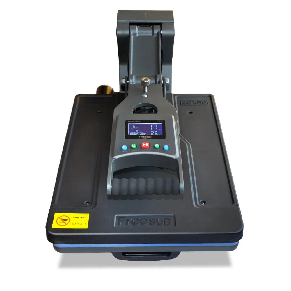 

Freesub DIY T-Shirt Printing Machine Hydraulic Flatbed Sublimation T Shirt Heat Press Machine ST-4050A