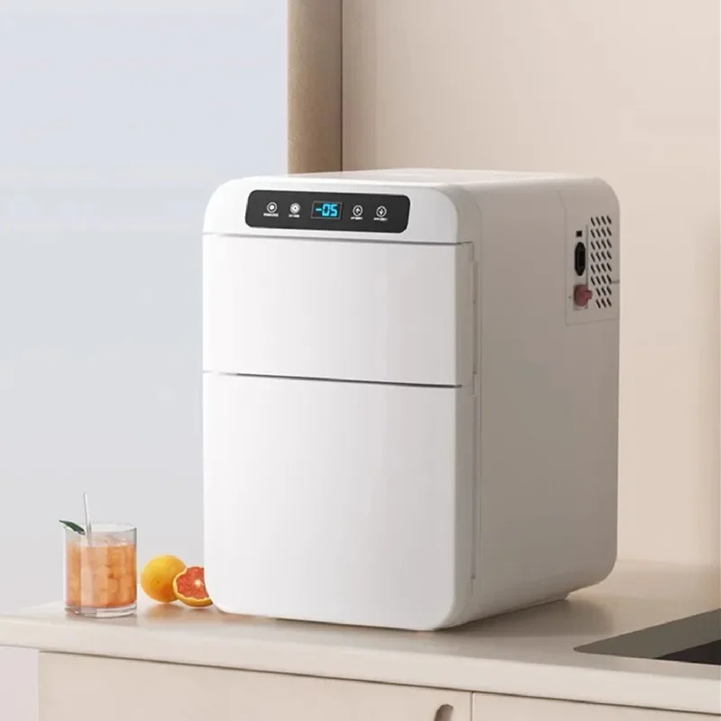 2025 New Dual Temperature Refrigerator, Separate Controls for Freezer/Fridge, Low Noise Apartment S1ize Dual Cooling Fridge