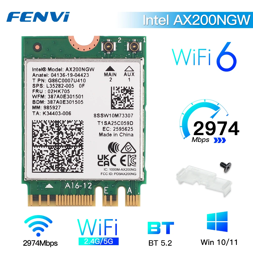 M.2 karty, aby Adapter pci-express pulpit PCIe konwerter do Wifi6 AX200 Intel 8265AC,9260NGW NGFF WIFI 6E AX210 WiFi Bluetooth5.3