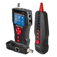 NF-8601W Multipurpose RJ45 Network Cable Tester  POE/PING Measure Cable Length With 8pcs Remot Line Network Tracker