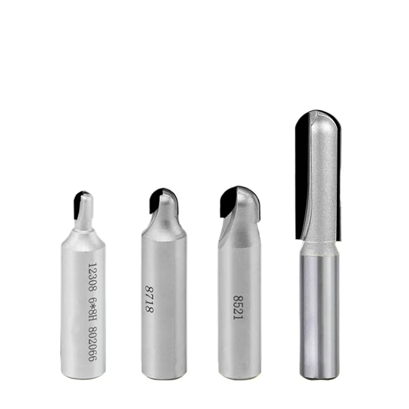 

Woodworking Tools Diamond Round Bottom Cutter Knife Face Milling Engraving Machine Door PCD Mill Groove Cutter