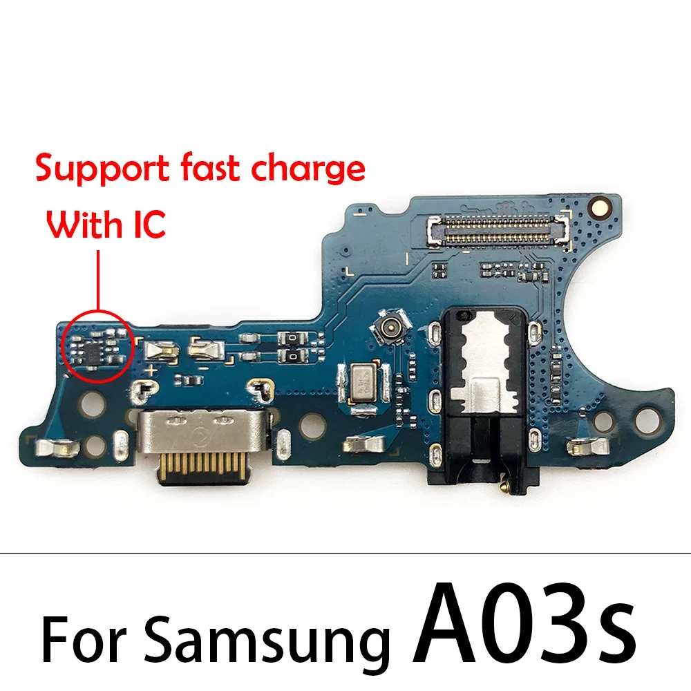 Charger Board PCB Flex For Samsung A03S A037 A037F SM-A037F A03 Core USB Port Connector Dock Charging Flex Cable