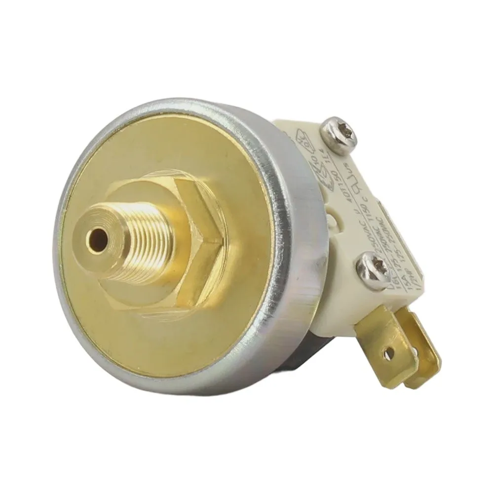 NPT 1/4 Inch Boiler Pressure Switch 3.5 Bar For Electric Steam Generator Heating Controller Spare Part