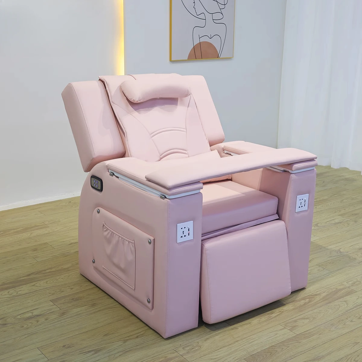

Foot and eyelash beauty sofa recliner bath wash nail do foot nail salon special chair