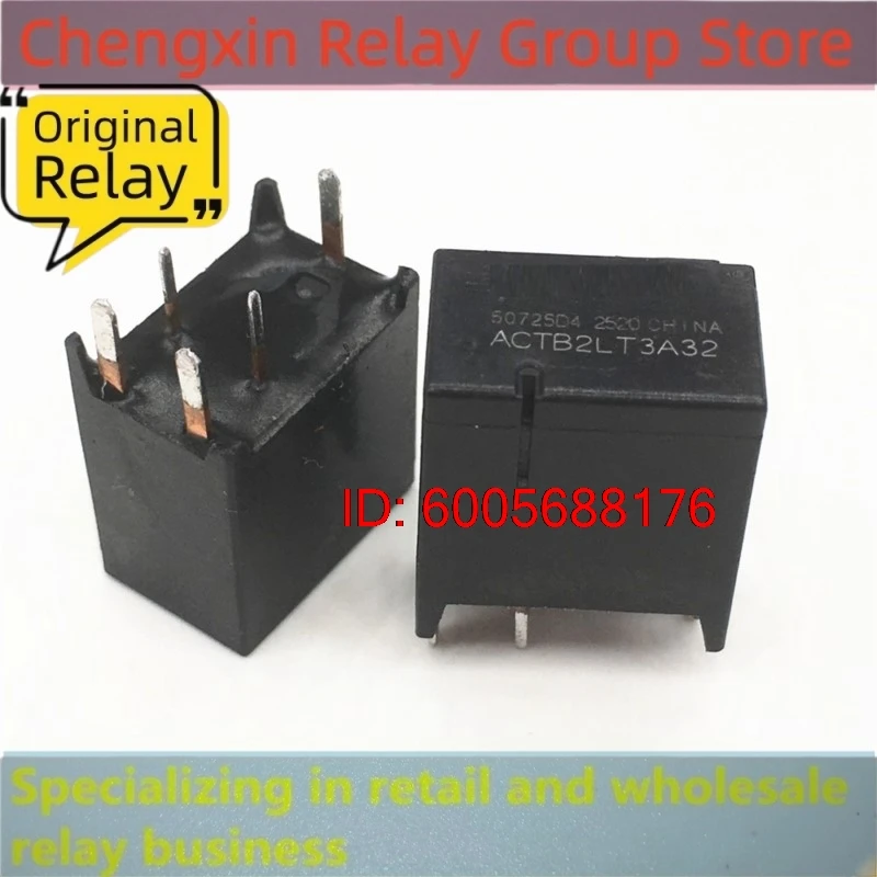 10PCS ACTB2LT3A32 ACTB2WT3A61 Electromagnetic Power Automotive Relay 5 Pins