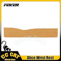 Feker Alice98 Alice80 Keyboard Wrist Rest Palm Rest Wood Hand Support Protection Arm Holder Custom Keyboard Support Accessory