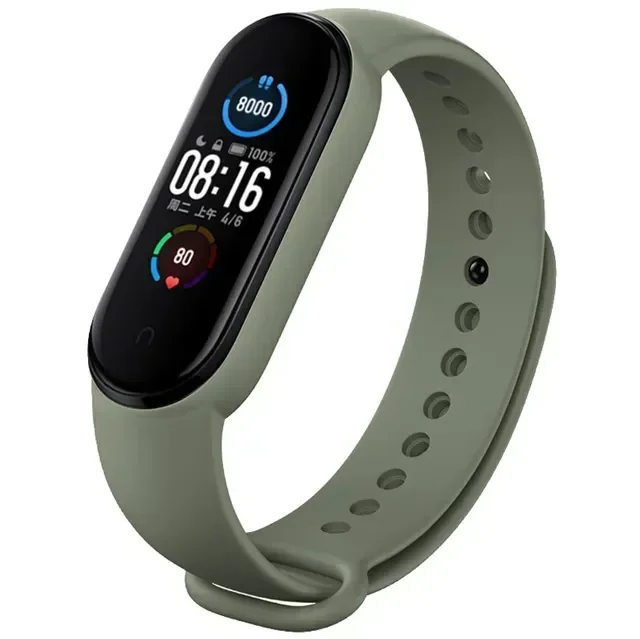 Uhrenarmband für Xiaomi Mi Band 7 6 5 4 3 Armband Silikon-Armband Handgelenksriemen MiBand 3/4 Band5 Band6 Smartwatch-Zubehör – Detail 7
