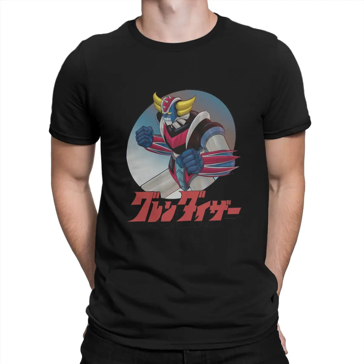 UFO Robot Goldrake Grendizer Anime Anime Classic T Shirt Fashion Men's Tees Summer Clothing Harajuku Crewneck TShirt