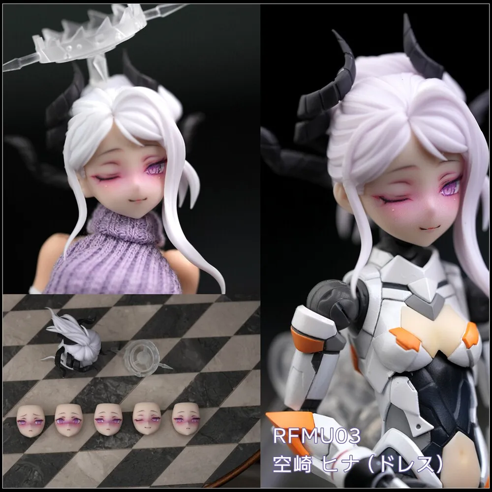 Hairstyle Eye Patch GK Modification SH 1/12  Goddess Of Machine Device