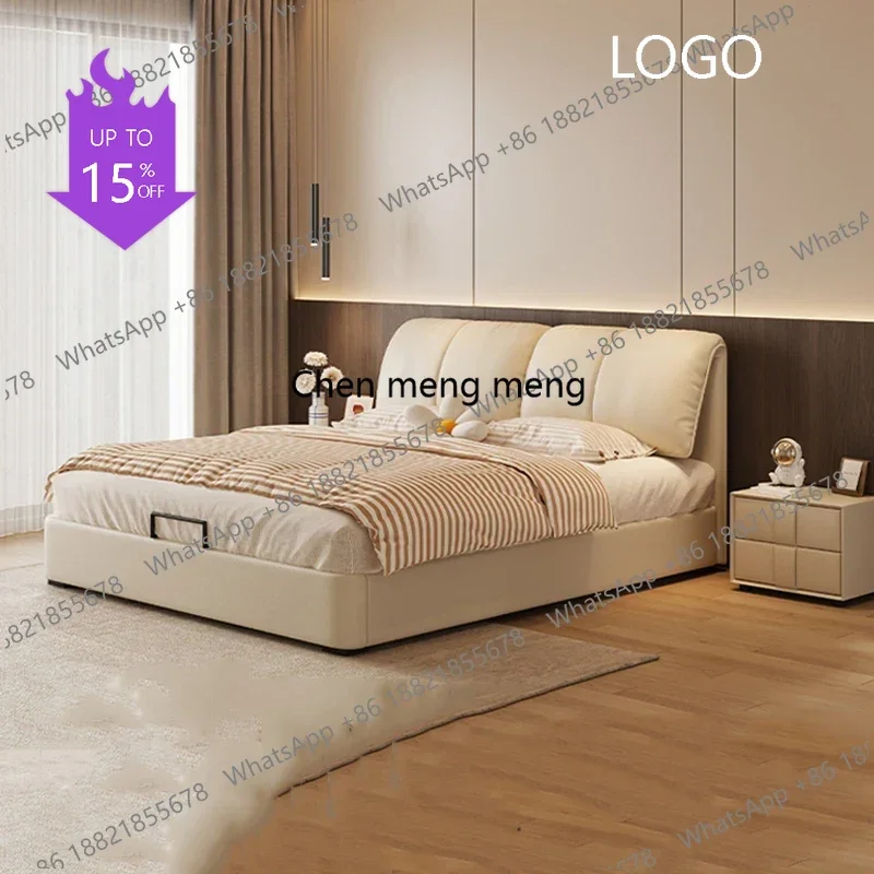 

L178 Японская кровать-трансформер для экономии пространства, массажная, для девочек, деревянная, современная, роскошная, двуспальная кровать, современная мебель