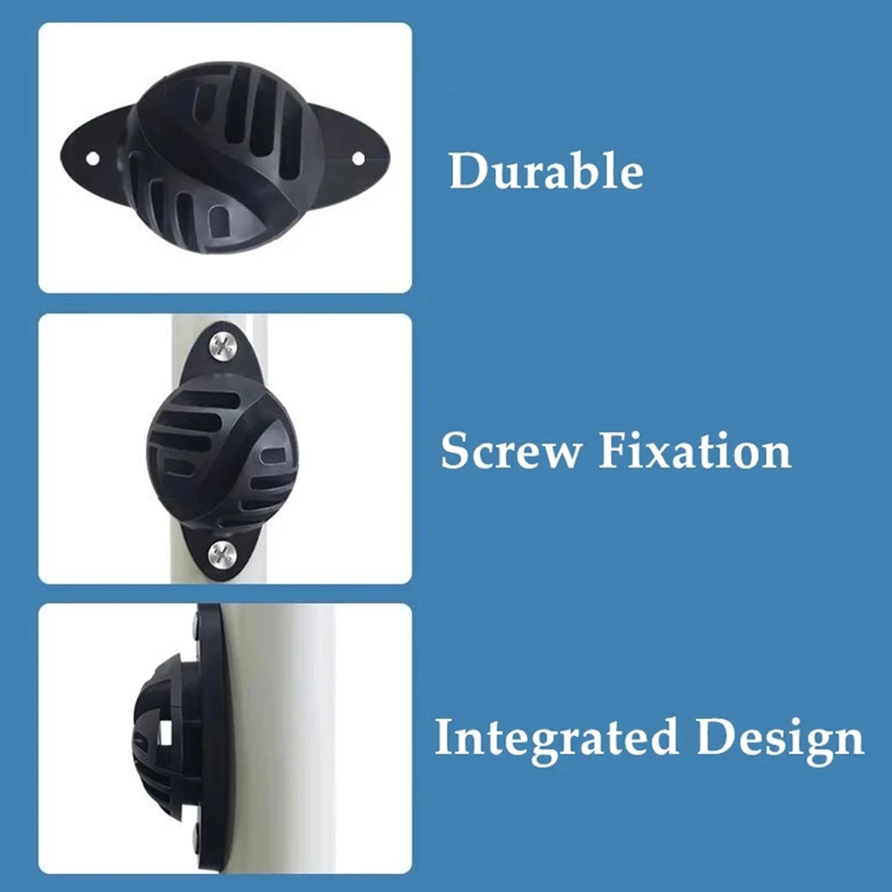 AA94-Fence Insulator Horse Cattle Animal Electric Fence Accessories Hemispherical Insulator Electronic Fence Accessor 100PCS