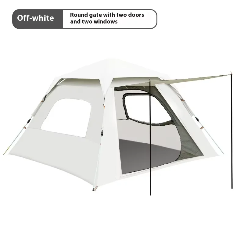 Manufacturer's Outdoor Portable Folding Tent Fully Automatic Thickened Rainproof Oxford Fabric for Park Picnic Camping view 5